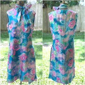 Vintage Harvey Berin Karen Stark Floral Dress